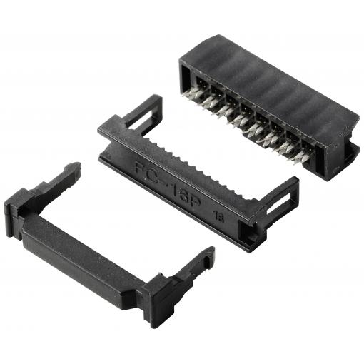 TRU COMPONENTS TC-9878220 spojka Počet řádků: 2 Počet kontaktů v řadě: 8 1 ks