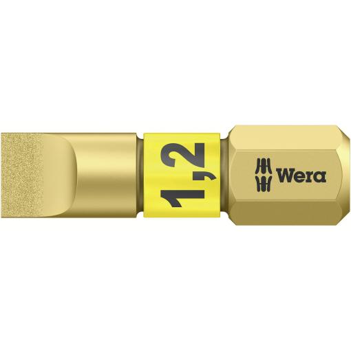 Wera 800/1 BDC plochý bit 6.5 mm nástrojová ocel legováno, diamantová vrstva D 6.3 1 ks