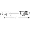 KS Tools 515.5555 Brusička pro stlačený vzduch 1/4 SlimPower