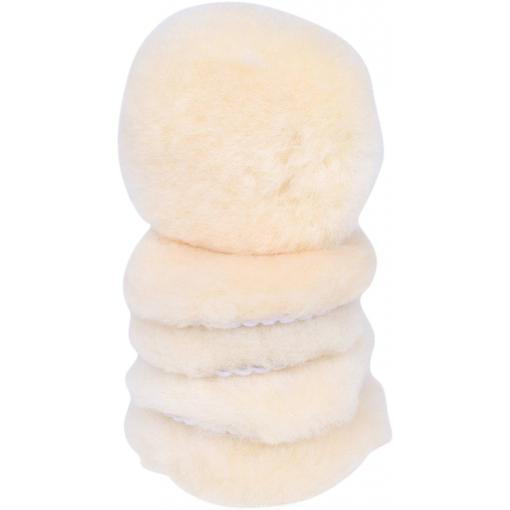 Lešticí pad Lammfell, Ø 80,0 mm, sada 5 ks KS Tools 515.5124