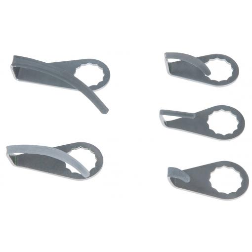 Zahnutá čepel škrabky, zahnuté, zahnuté, délka čepele 18 mm KS Tools 515.5093
