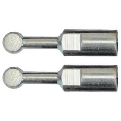 Sada adaptérů s kulovou hlavou, 2 ks, Ø 12,5 mm KS Tools 700.1605