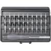 TOOLCRAFT 820935 sada bitů, 31dílná, plochý, křížový PH, křížový PZ, inbus, profil T, 5/32 (4 mm)