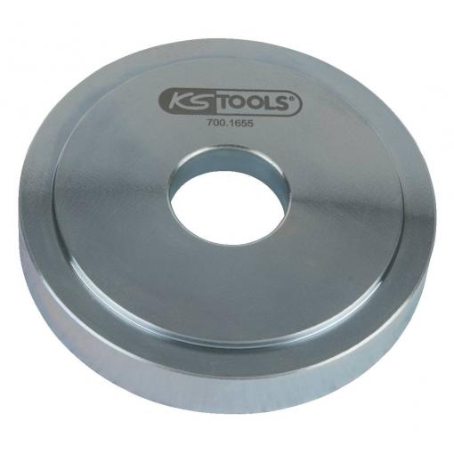 Odstupňovaná tisková deska, montáž, Ø 74 mm KS Tools 700.1655