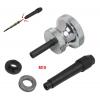 KS Tools 700.1330 Sada rázových vytahováků žhavicích svíček pro motory CDI, 4 ks