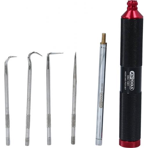 Magnetický a háčkový nástroj, 6 ks KS Tools 550.1080