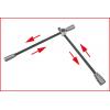 Křížový klíč na kola s kluzným kloubem pro NkW, 3/4„x24x27x32mm KS Tools 518.1163