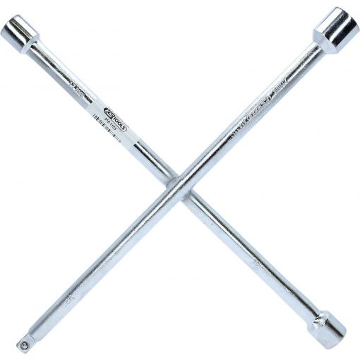 Křížový klíč na kola pro osobní vozy,1/2„x17x19x21mm KS Tools 518.1153