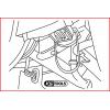 KS Tools 500.1310 Pružinový zámek na kolo pro Mercedes, 2 kusy