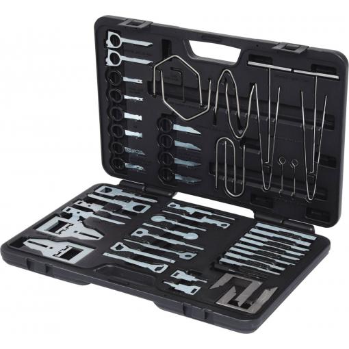 KS Tools 500.1380 Sada pro demontáž a montáž rádiových a navigačních systémů, 52 ks