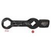 KS Tools 460.5061 3/4 šestihranné klíče s 2 úderovými plochami, 30 mm