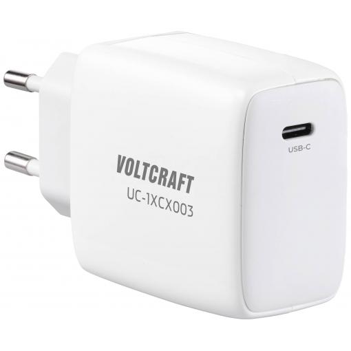 VOLTCRAFT UC-1XCX003 USB nabíječka 45 W vnitřní Výstupní proud (max.) 2.25 A 1 x 1x USB-C® GaN