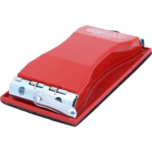 KS Tools 515.3095 Brusný špalík s uchycením z pěnové gumy, 210 x 105 mm