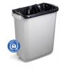 Durable DURABIN ECO 1800503050 odpadkový koš, 60 l, polypropylen, (d x š x v) 282 x 590 x 600 mm, šedá, 1 ks