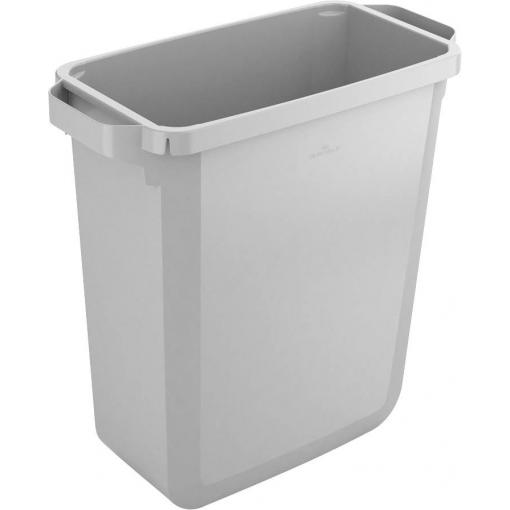 Durable DURABIN ECO 1800503050 odpadkový koš, 60 l, polypropylen, (d x š x v) 282 x 590 x 600 mm, šedá, 1 ks