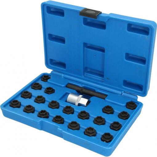 Sada zámků kol pro BMW, 22 ks Brilliant Tools BT691050