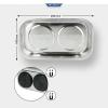Magnetický tablet/miska z nerezové oceli, 140 x 240 mm Brilliant Tools BT691165