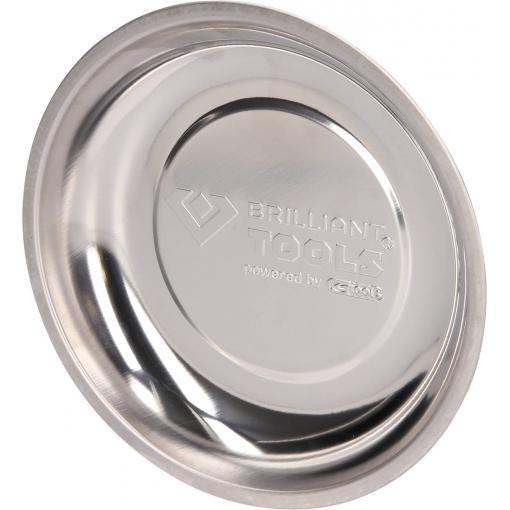 Nerezový magnetický talíř, Ø 15 cm Brilliant Tools BT691160