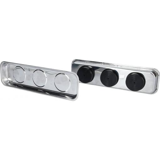 Sada magnetických tablet z nerezové oceli 65 x 226 mm, 2dílná KS Tools BT691155