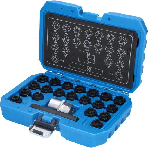 Sada zámků kol pro VW, 22 ks Brilliant Tools BT691390
