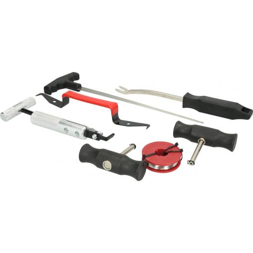Sada pro demontáž čelních skel, 7 ks Brilliant Tools BT681100