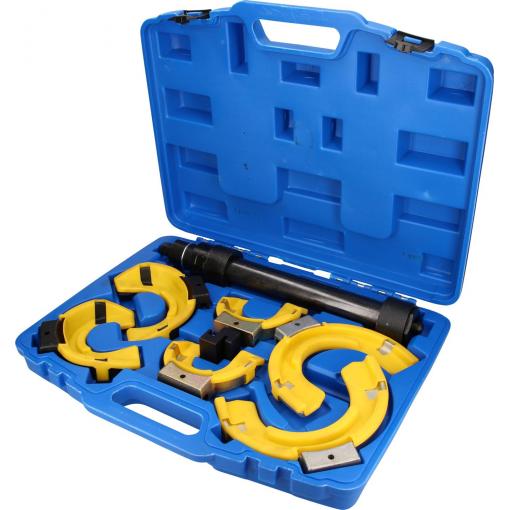 Sada stahováků pružin, 15 ks, s plastovými ochrannými vložkami Brilliant Tools BT651200
