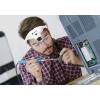 TOOLCRAFT 2469761 brýle s lupou s LED osvětlením , zvětšení: 3.5 x, 2.5 x, 2.0 x, 1.5 x, 1.0 x, Velikost objektivu: (d x š) 95 mm x 34 mm
