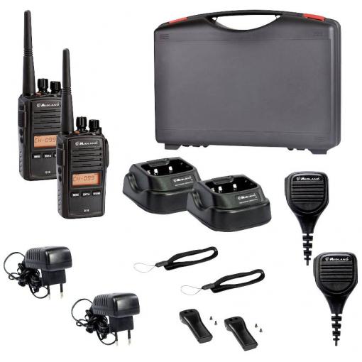 Midland G18 Pro NC 2er Koffer m. MA 25-M Security C1145.S1 PMR radiostanice