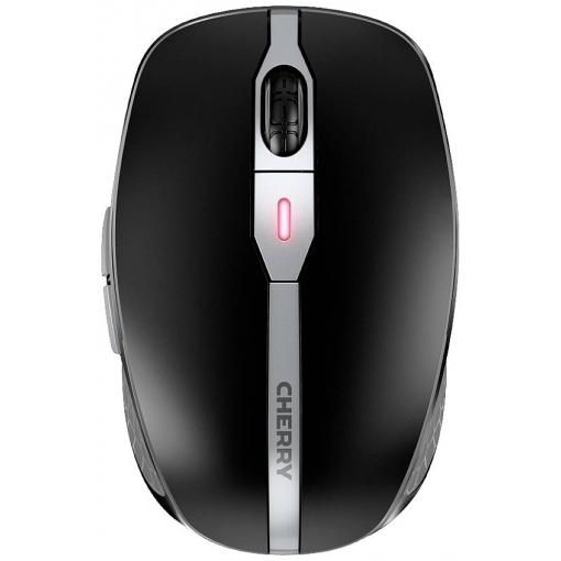CHERRY JW-9100-2 optická myš, přenos bezdrátový, bezdrátový, Bluetooth®, 6 tlačítko, 2400 dpi, černá/stříbrná