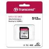Transcend TS64GSDC340S paměťová karta SDXC 512 GB A1 Application Performance Class, A2 Application Performance Class, v30 Video Speed Class, UHS-Class 3