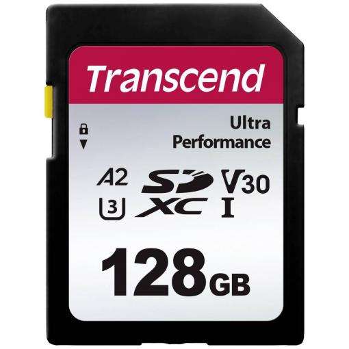 Transcend TS64GSDC340S paměťová karta SDXC 128 GB A1 Application Performance Class, A2 Application Performance Class, v30 Video Speed Class, UHS-Class 3