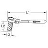 KS Tools 450.0340 ABS struhadlo na nákladní vůz Ø 18 x 45 mm