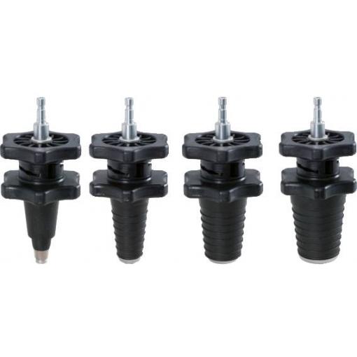 KS Tools 455.0140 Sada adaptérů pro chladicí systémy, 4 ks