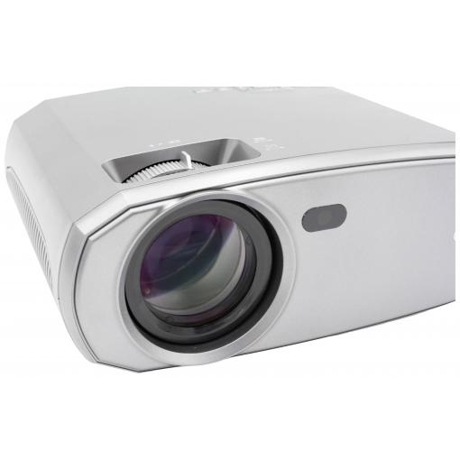Technaxx projektor TX-177 LCD 1500 ANSI-Lumen 1920 x 1080 Full HD 2 VGA vstupy, Full HD, integrovaný reproduktor, mini projektor, s dálkovým ovládáním, vstup