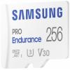 Samsung PRO Endurance paměťová karta microSDXC 256 GB Class 10, UHS-Class 3, v30 Video Speed Class podpora videa 4K, vč. SD adaptéru, nárazuvzdorné