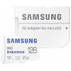 Samsung PRO Endurance paměťová karta microSDXC 128 GB Class 10, UHS-Class 3, v30 Video Speed Class podpora videa 4K, vč. SD adaptéru, nárazuvzdorné