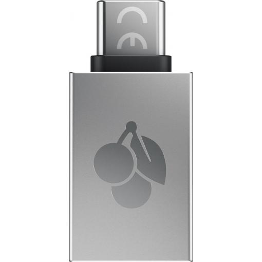 CHERRY PC kabel [1x USB-C® zástrčka - 1x USB 3.2 gen. 1 zásuvka A] CHERRY - USB-Adapter - USB Typ A (W) zu 24 pin USB-C (M) 0 mm