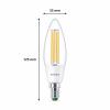Philips LED 8719514435759 LED Energetická třída (EEK2021) A (A - G) E14 svíčkový tvar 2.3 W = 40 W teplá bílá (Ø x d) 40 mm x 125 mm 1 ks