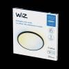 WiZ 8719514554955 SuperSlim WiZ Ceiling 22W B RD 27-65K TW LED stropní svítidlo 22 W černá