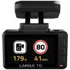 Lamax T10 kamera za čelní sklo s GPS, 170 ° zobrazení dat ve videu, G-senzor, WDR, záznam smyčky, automatický start, GPS s detekcí radaru, displej, akumulátor,