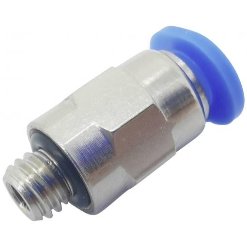 TRU COMPONENTS rovná spojka PC6-M5C Ø vedení: 6 mm Rozměry závitu: M5 x 0.80 1 ks