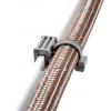 HellermannTyton 156-00011, T50ROSEC22-MC5-BK-D1, stahovací pásky, 4.60 mm, 200 mm, černá, svazkování kabelů bočně vůči montáži, 1 ks