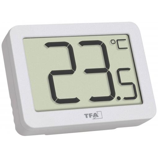 TFA Dostmann Digitales Thermometer teploměr bílá 30.1065.02