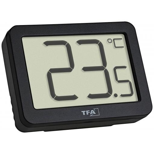 TFA Dostmann Digitales Thermometer teploměr černá 30.1065.01