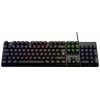 Surefire Gaming KingPin M2 kabelový, USB herní klávesnice německá, QWERTZ černá s podsvícením, tlačítka multimédií
