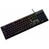 Surefire Gaming KingPin M2 kabelový, USB herní klávesnice německá, QWERTZ černá s podsvícením, tlačítka multimédií