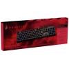 Surefire Gaming KingPin M2 kabelový, USB herní klávesnice německá, QWERTZ černá s podsvícením, tlačítka multimédií