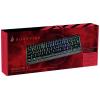 Surefire Gaming KingPin X1 kabelový, USB herní klávesnice německá, QWERTZ černá s podsvícením, tlačítka multimédií