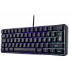 Surefire Gaming KingPin X1 kabelový, USB herní klávesnice německá, QWERTZ černá s podsvícením, tlačítka multimédií