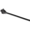 HellermannTyton 155-05800, T50SOSFT6E-PA66HIRHS, stahovací pásky, 4.60 mm, 160 mm, černá, s rozpěrnou kotvou a talířem, 1 ks